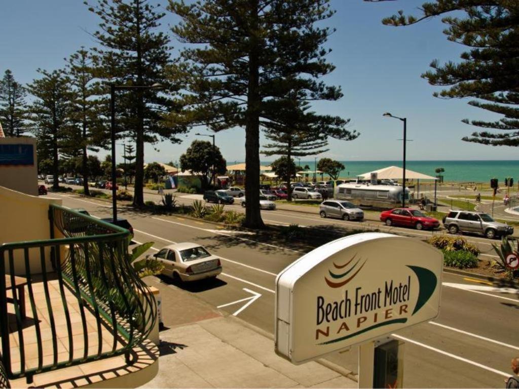 Beachfront Motel Napier Exteriör bild