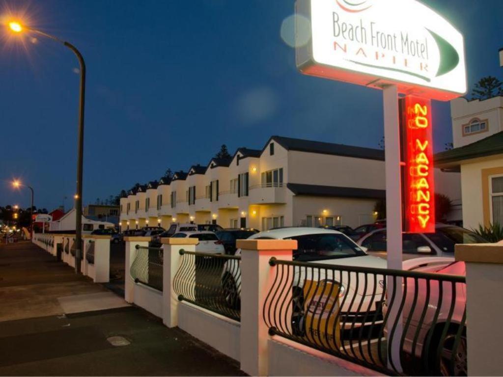 Beachfront Motel Napier Exteriör bild