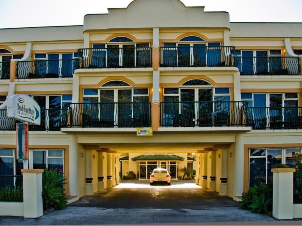Beachfront Motel Napier Exteriör bild