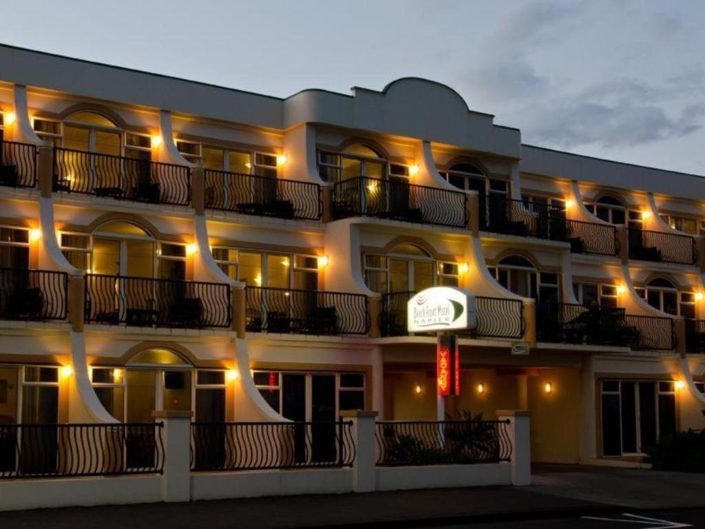 Beachfront Motel Napier Exteriör bild