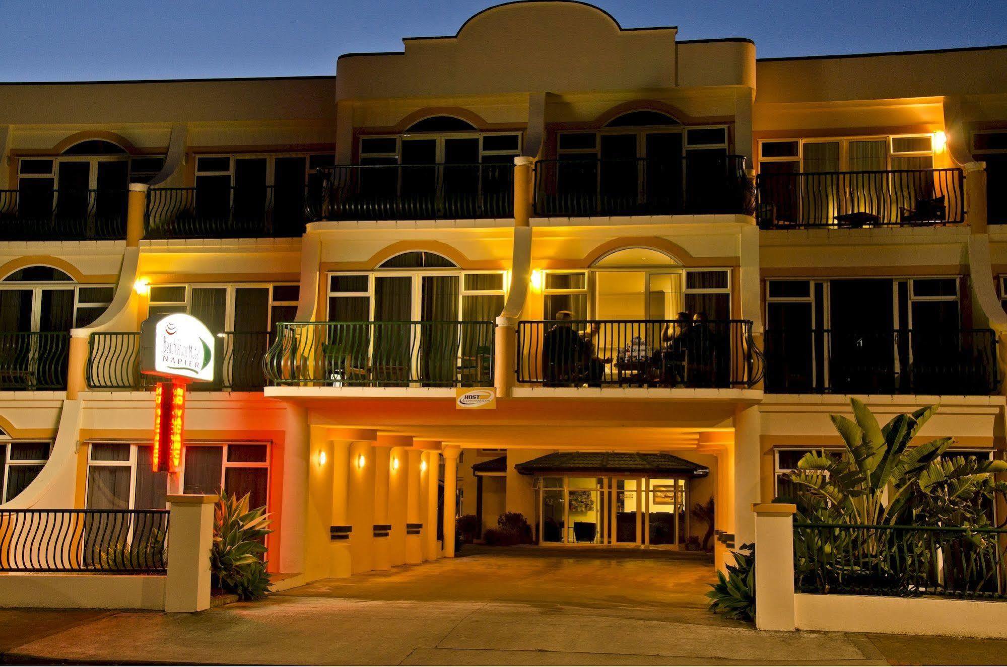 Beachfront Motel Napier Exteriör bild