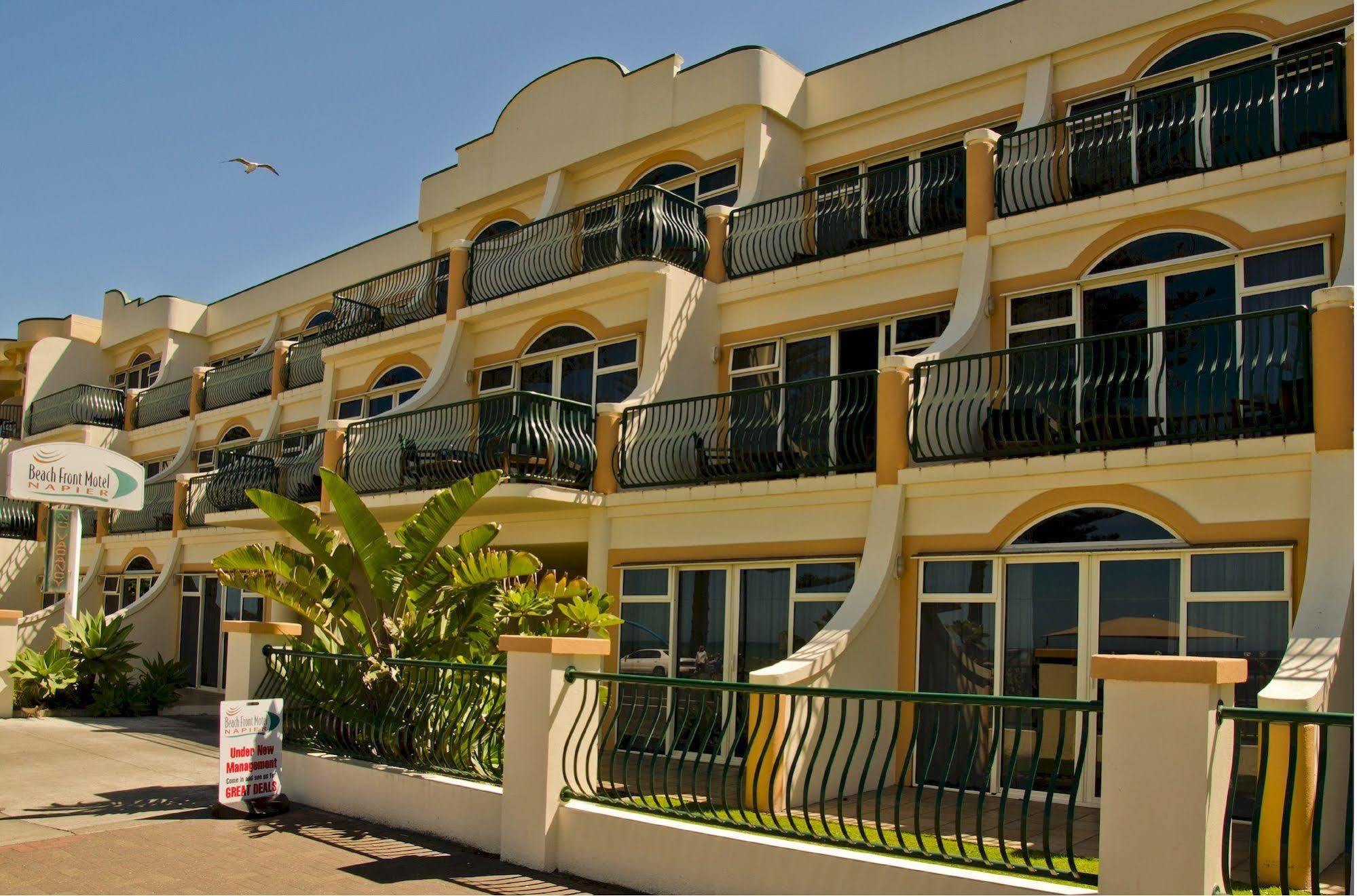 Beachfront Motel Napier Exteriör bild