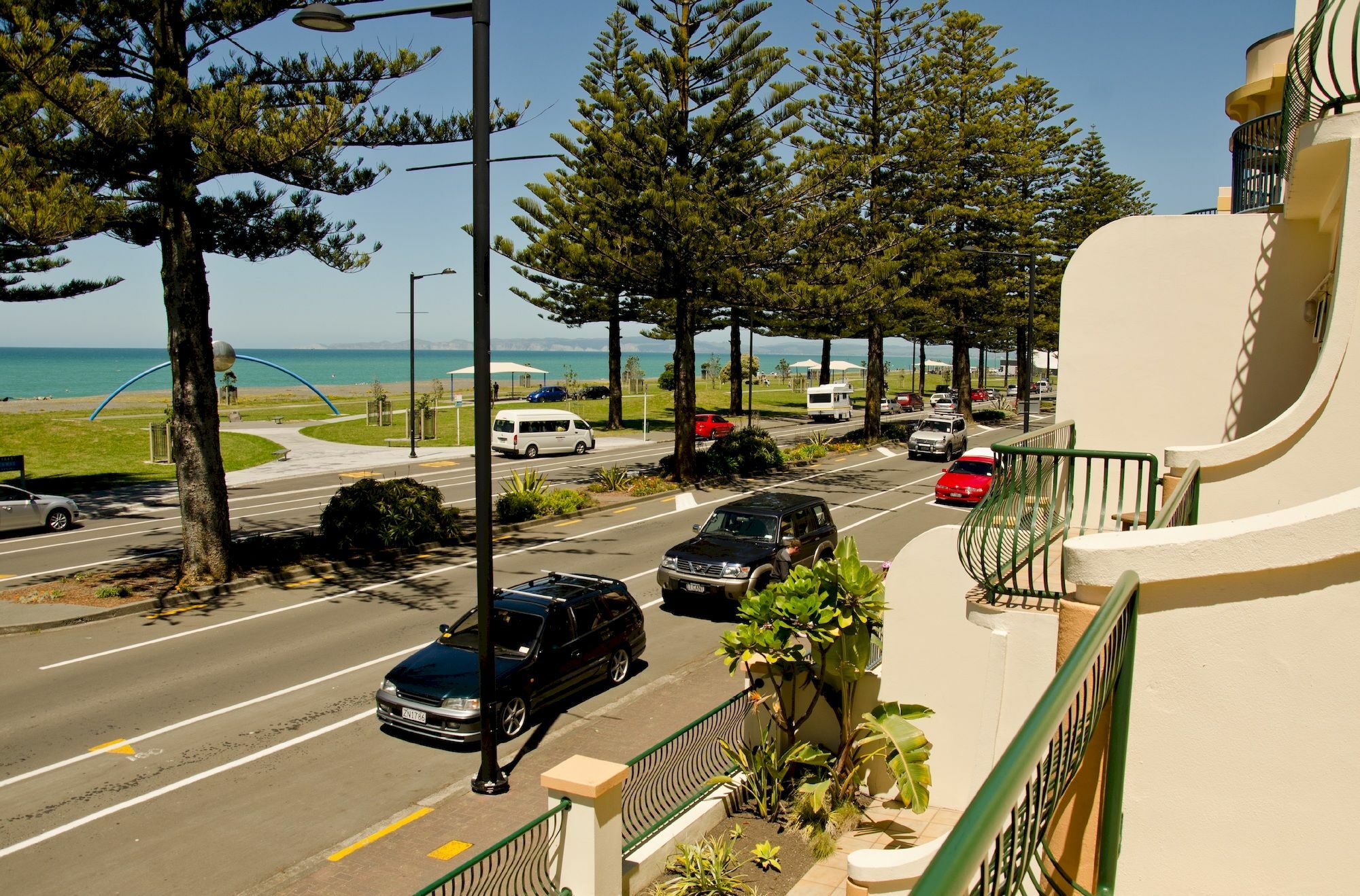 Beachfront Motel Napier Exteriör bild